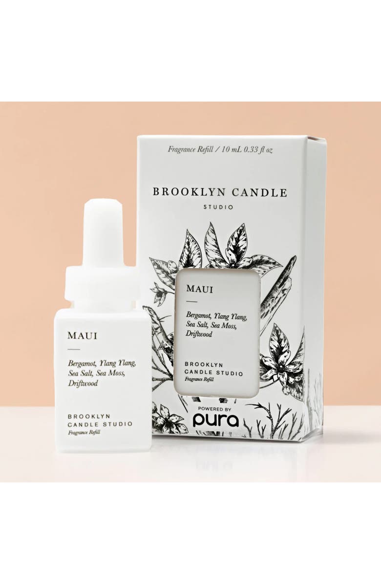 PURA x Brooklyn Candle Studio Maui Smart Fragrance Diffuser Refill, Alternate, color, Maui