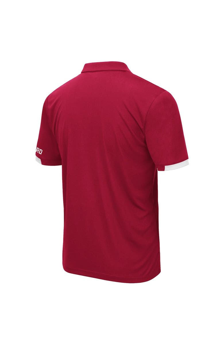 COLOSSEUM Men's Colosseum Cardinal Stanford Cardinal Santry Lightweight Polo, Alternate, color, Cardinal