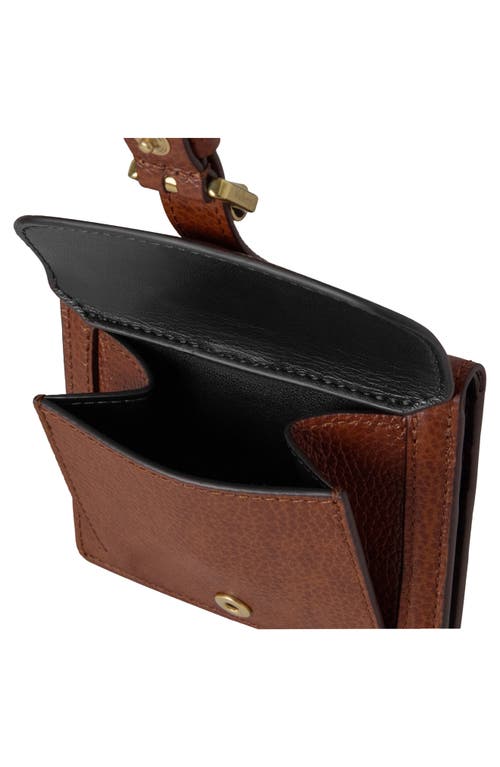 Mulberry Small Roxanne Classic Grained Leather Wallet In Brown