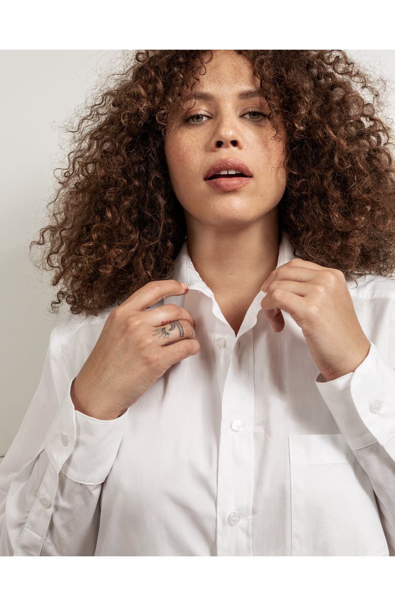 BAACAL Long Cotton Shirtdress, Alternate, color, 