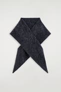COS Brushed-cashmere Triangle Scarf