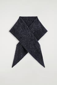 COS Brushed-cashmere Triangle Scarf