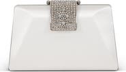 Jewel Badgley Mischka Amira Faceted Minaudiere