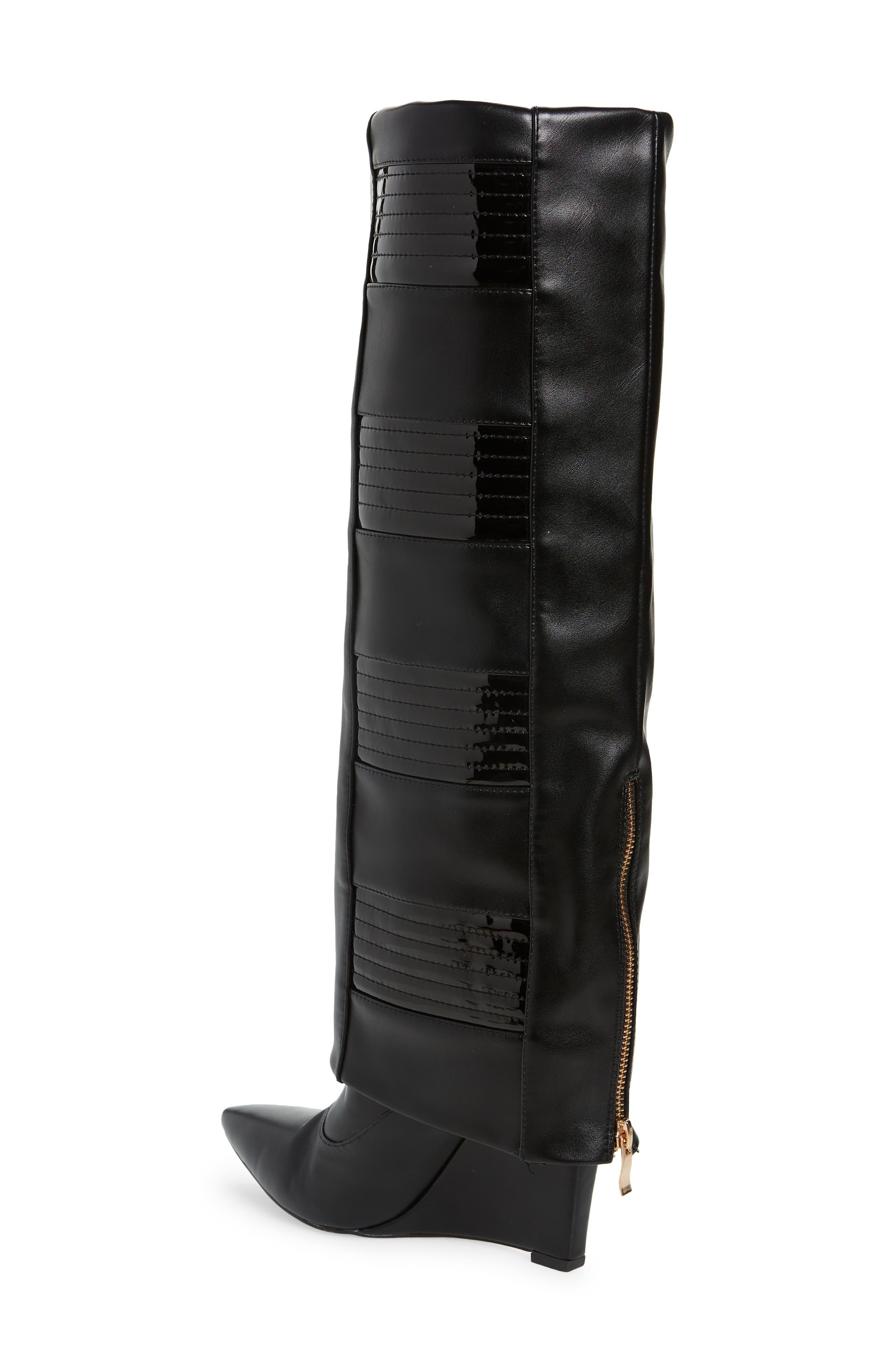 AZALEA WANG Victoria Knee High Boot, Alternate, color, 