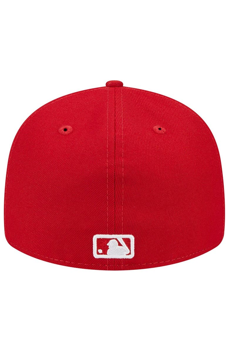 New Era Men's New Era Scarlet Miami Marlins Low Profile 59FIFTY Fitted Hat, Alternate, color, Scarlet