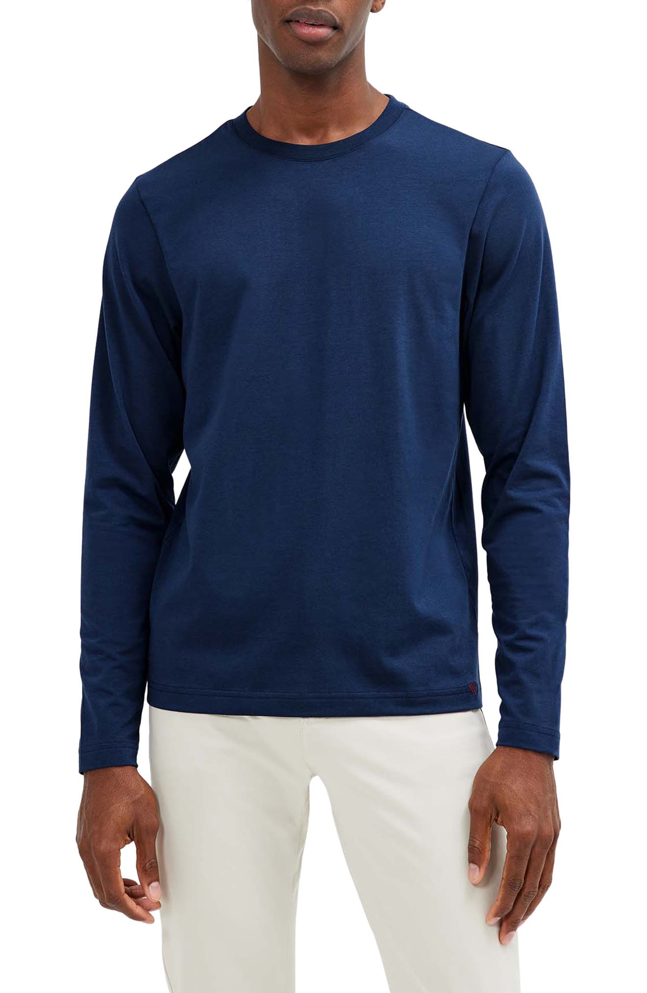 Element Long Sleeve Organic Cotton Blend T-Shirt