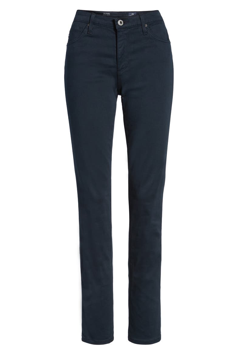'The Prima' Cigarette Leg Skinny Jeans, Alternate, color, MNY MIDNIG
