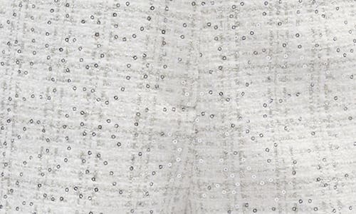Maje Inate Sequin Shorts In White
