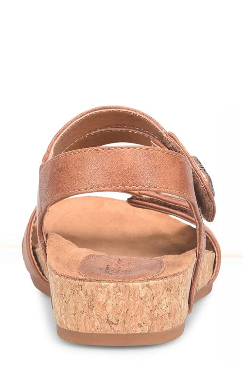 Eurosoft Gallantin Wedge Sandal In Luggage