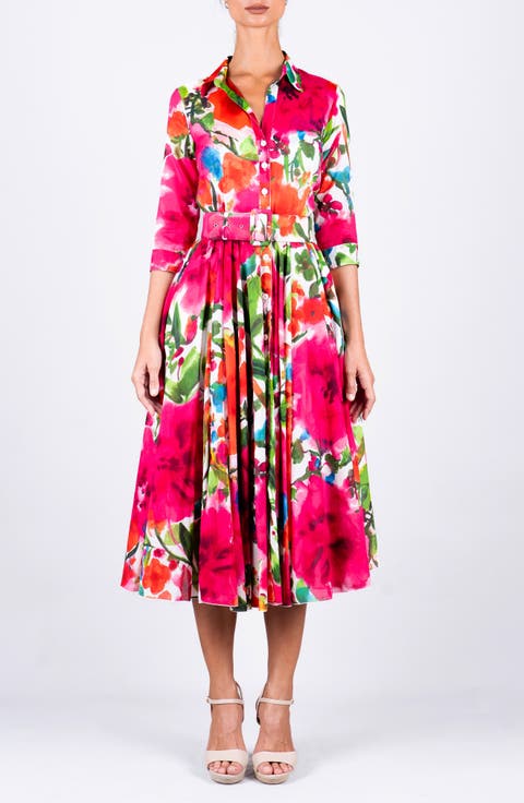 A-Line Midi Aster Shirtdress