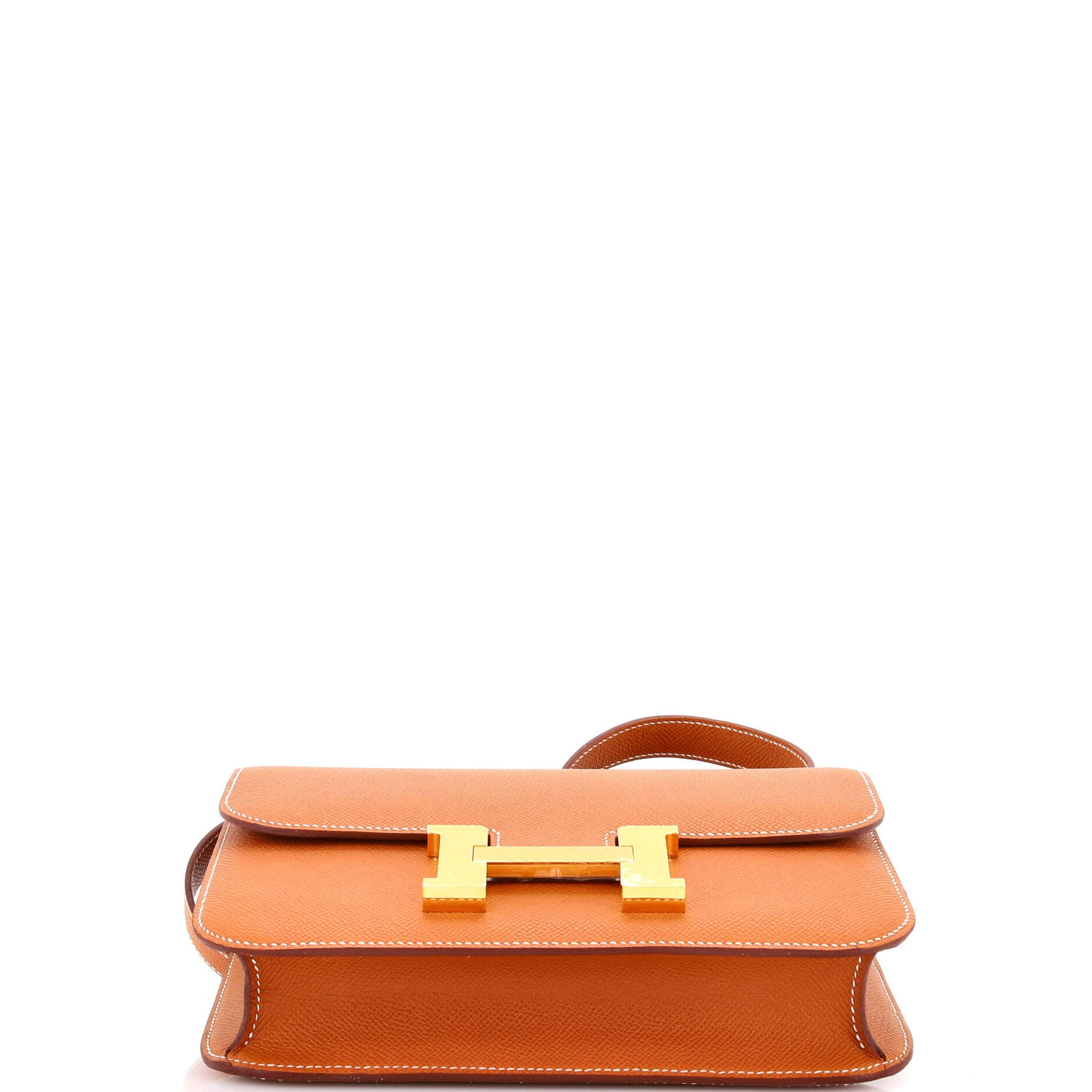 Pre-Owned Hermes Constance NM Bag Epsom 24, Alternate, color, Gold