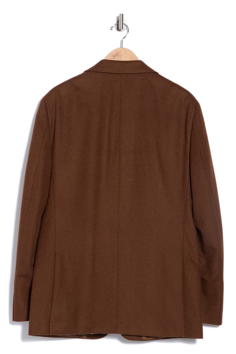 Notch Lapel Wool Blend Sport Coat, Alternate, color, VICUNA