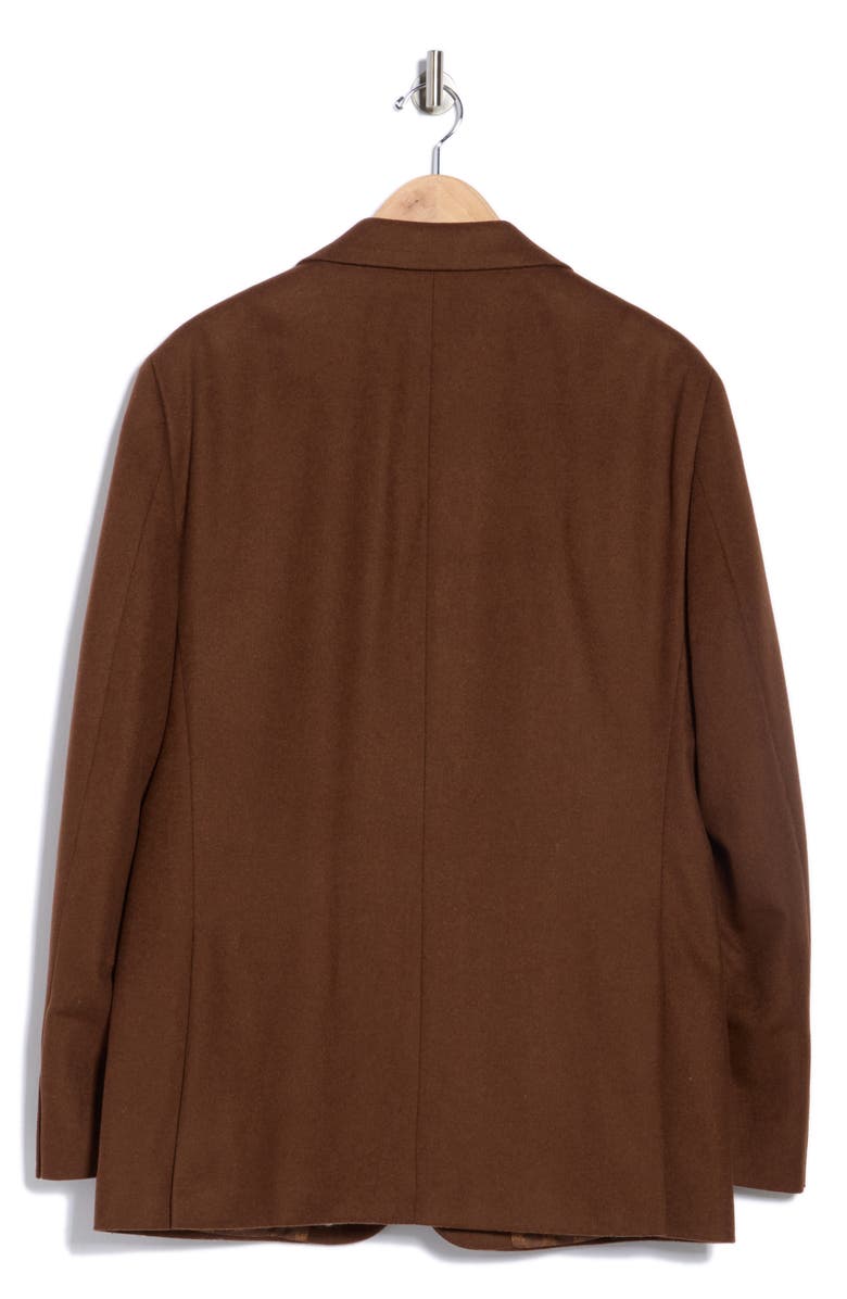 Michael Kors Notch Lapel Wool Blend Sport Coat, Alternate, color, Vicuna