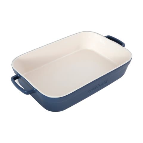 Southvale 4.4 Quart Stoneware Casserole Dish, 9 x 13 Inch Lasagna Pan