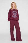 ANINE BING Miles Collegiate Sweatshirt