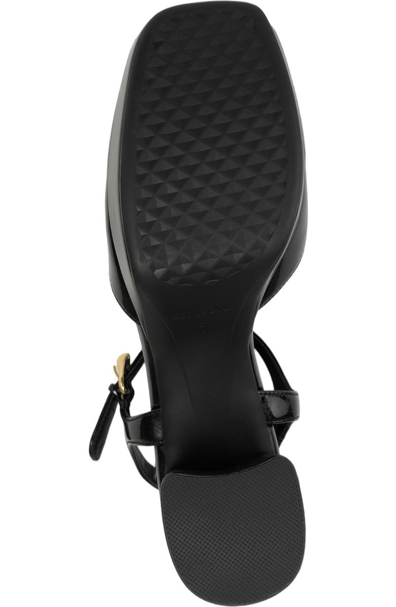 Aerosoles Two-Piece Platform Pump, Alternate, color, Black Fx Glazed Kid