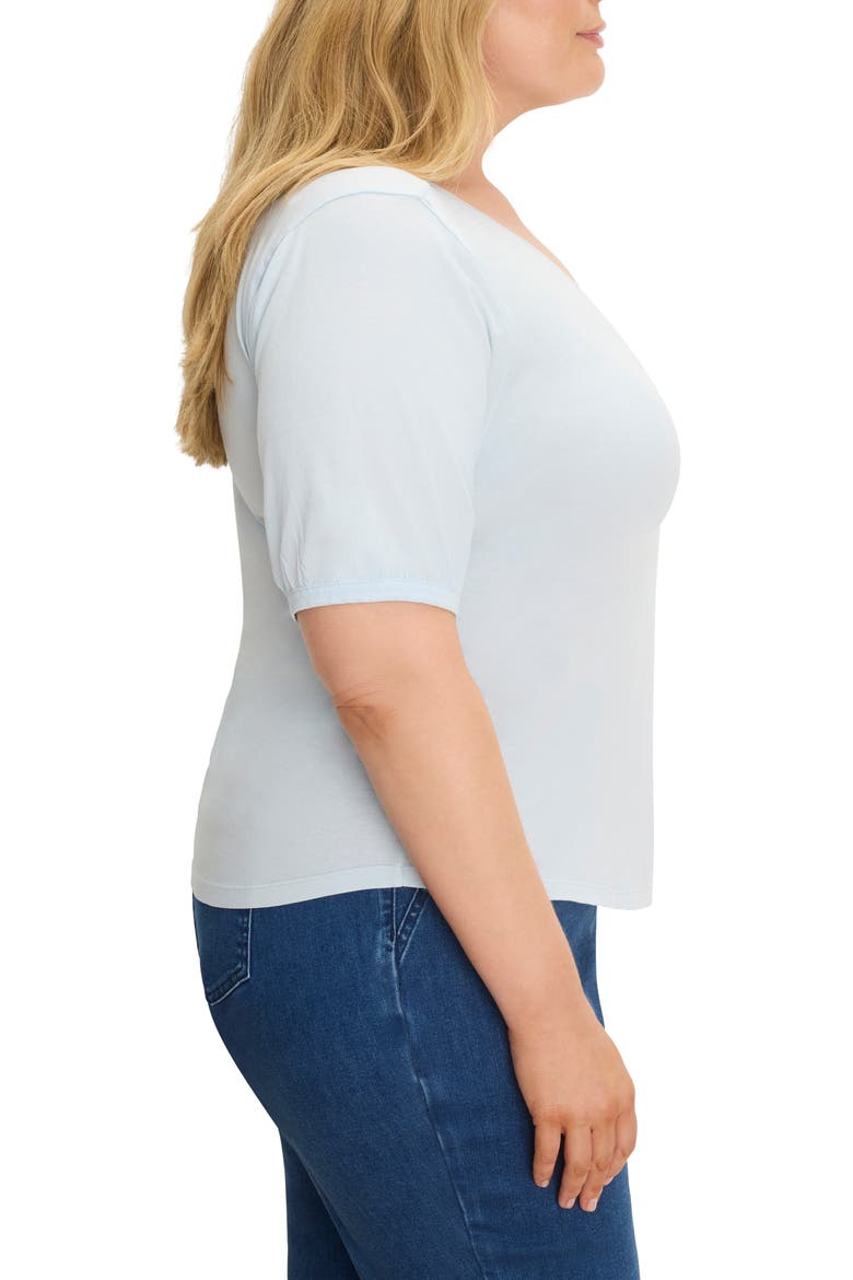 Elbow Sleeve T-Shirt, Alternate, color, CRYSTAL