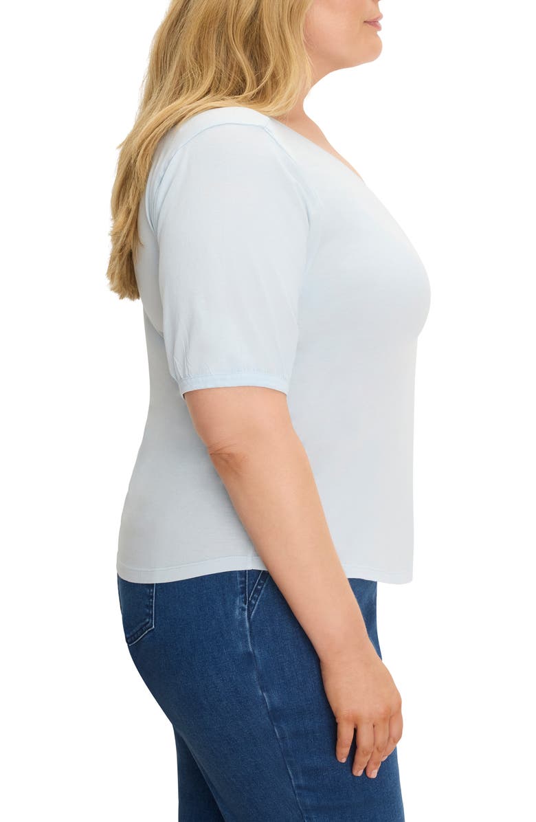 NZT by NIC+ZOE Elbow Sleeve T-Shirt, Alternate, color, Crystal