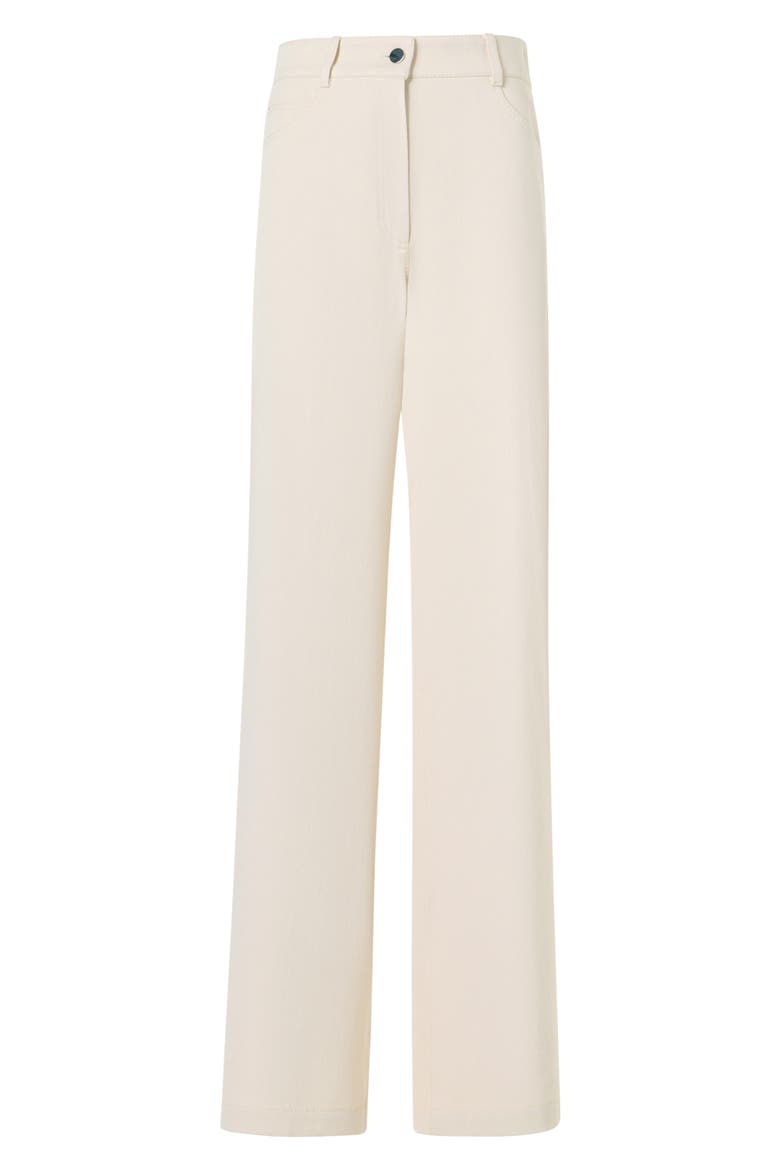 Cooper Washed Wide Leg Jeans, Alternate, color, IVORY