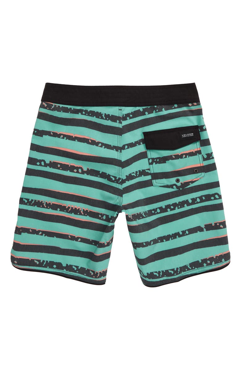 Volcom Cassette Stripe Board Shorts, Alternate, color, 