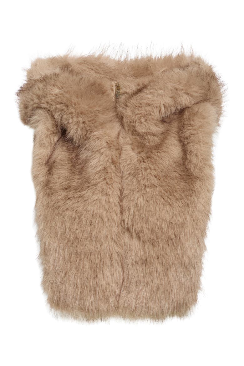 Faux Fur Hood, Alternate, color, 1985 CHAMPAGNE
