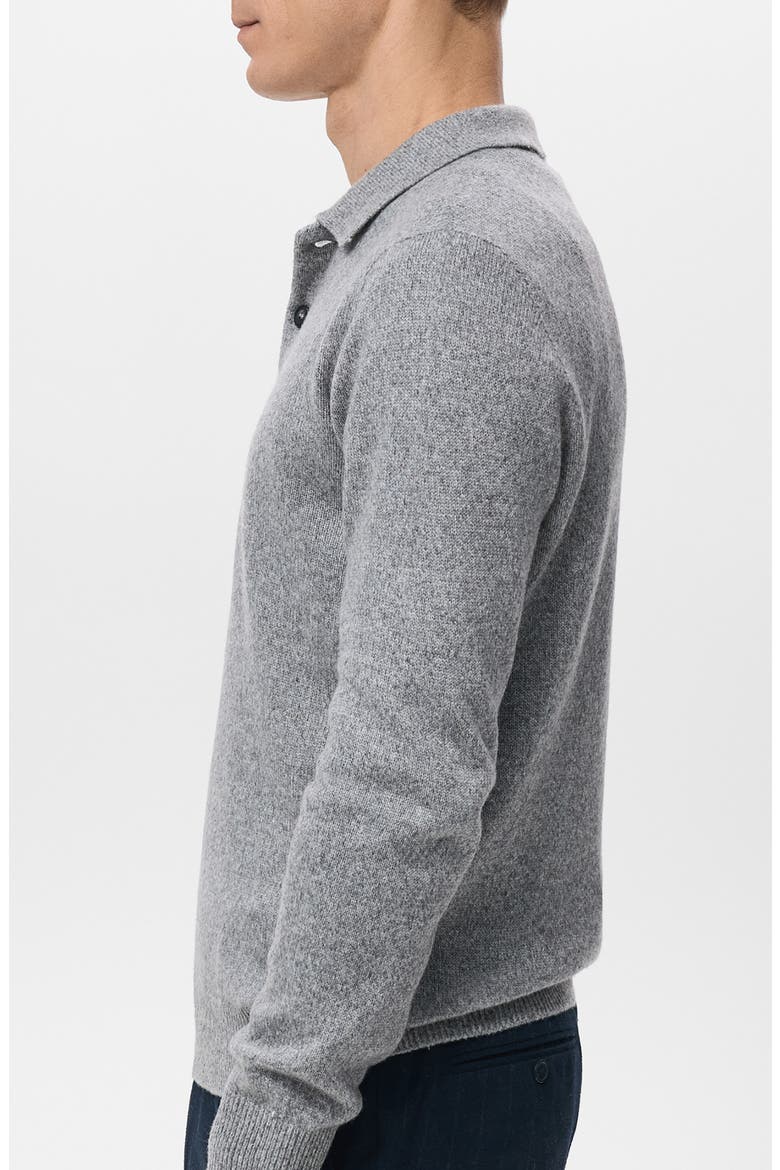 Polo Sweater, Alternate, color, GREY