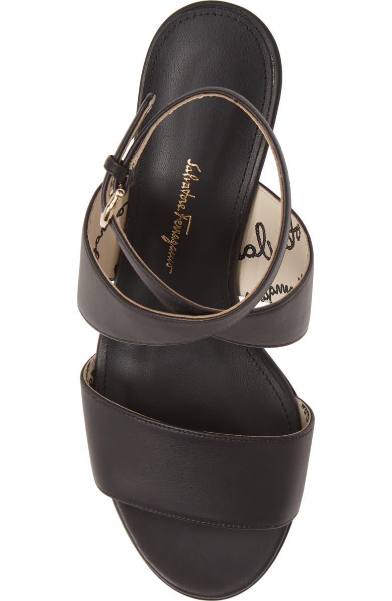 FERRAGAMO Salvatore Ferragamo Sheena Cross Strap Sandal, Alternate, color,