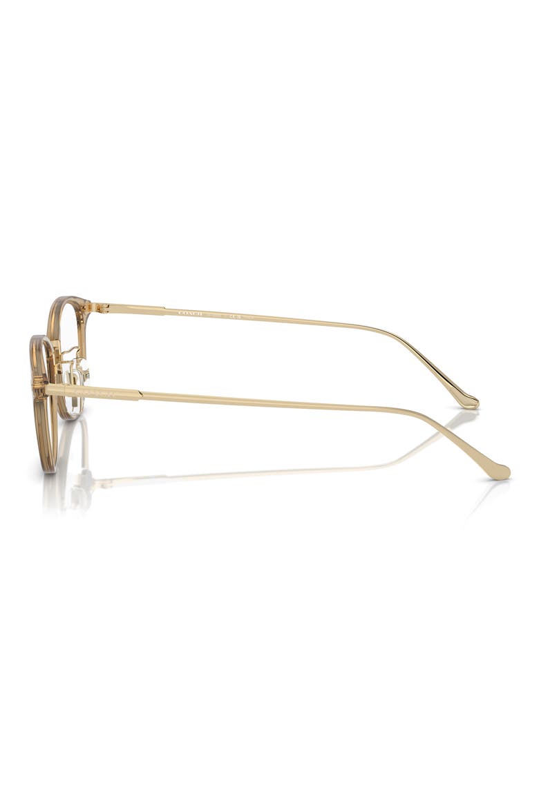 48mm Phantos Optical Glasses, Alternate, color, TRANSPARENT FAWN / DEMO