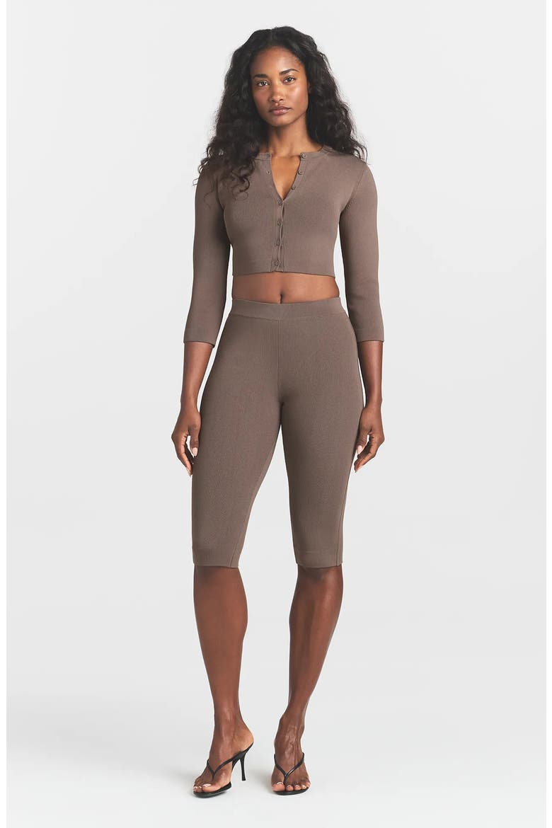 Refined Knit Crop Cardigan, Alternate, color, AMETHYST