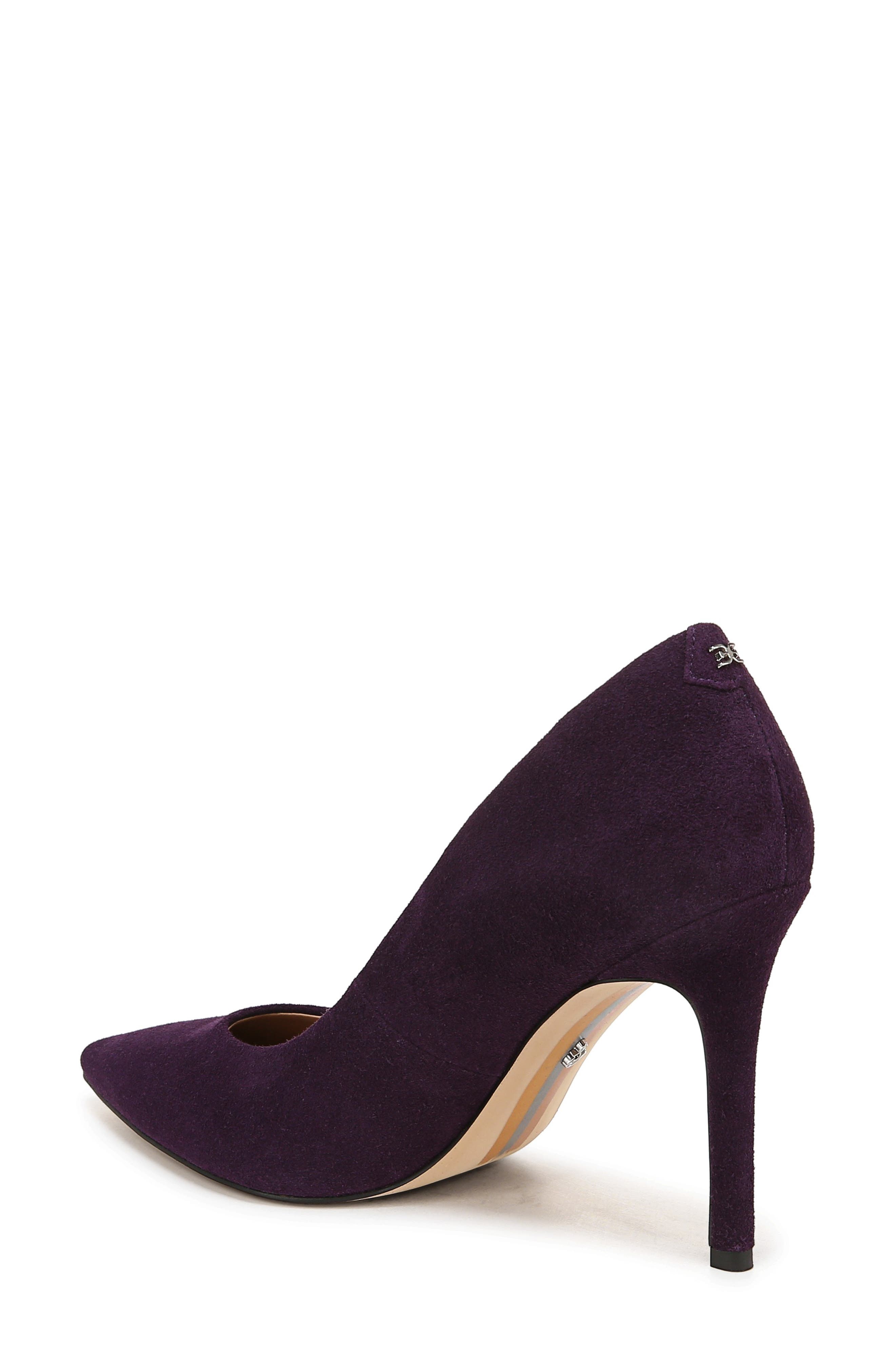 Sam Edelman Hazel Pointed Toe Pump, Alternate, color, Winter Violet