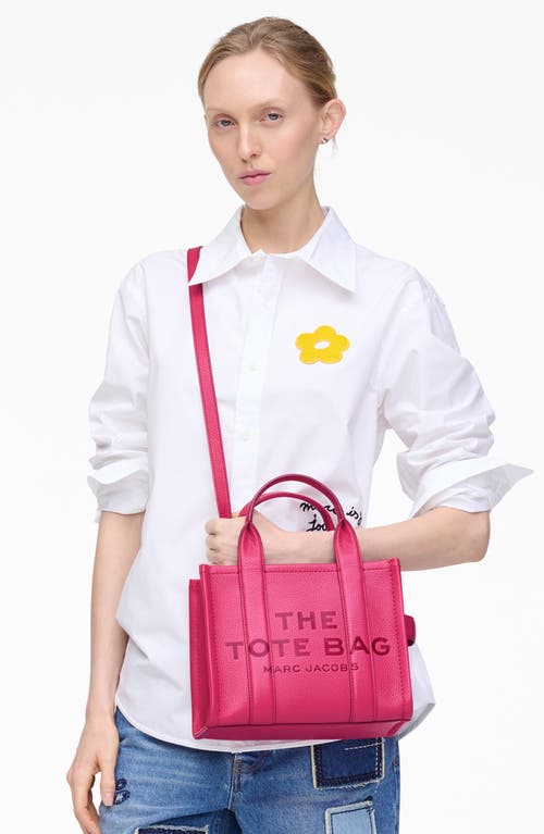 Marc Jacobs The Small Leather Tote Bag In Pink