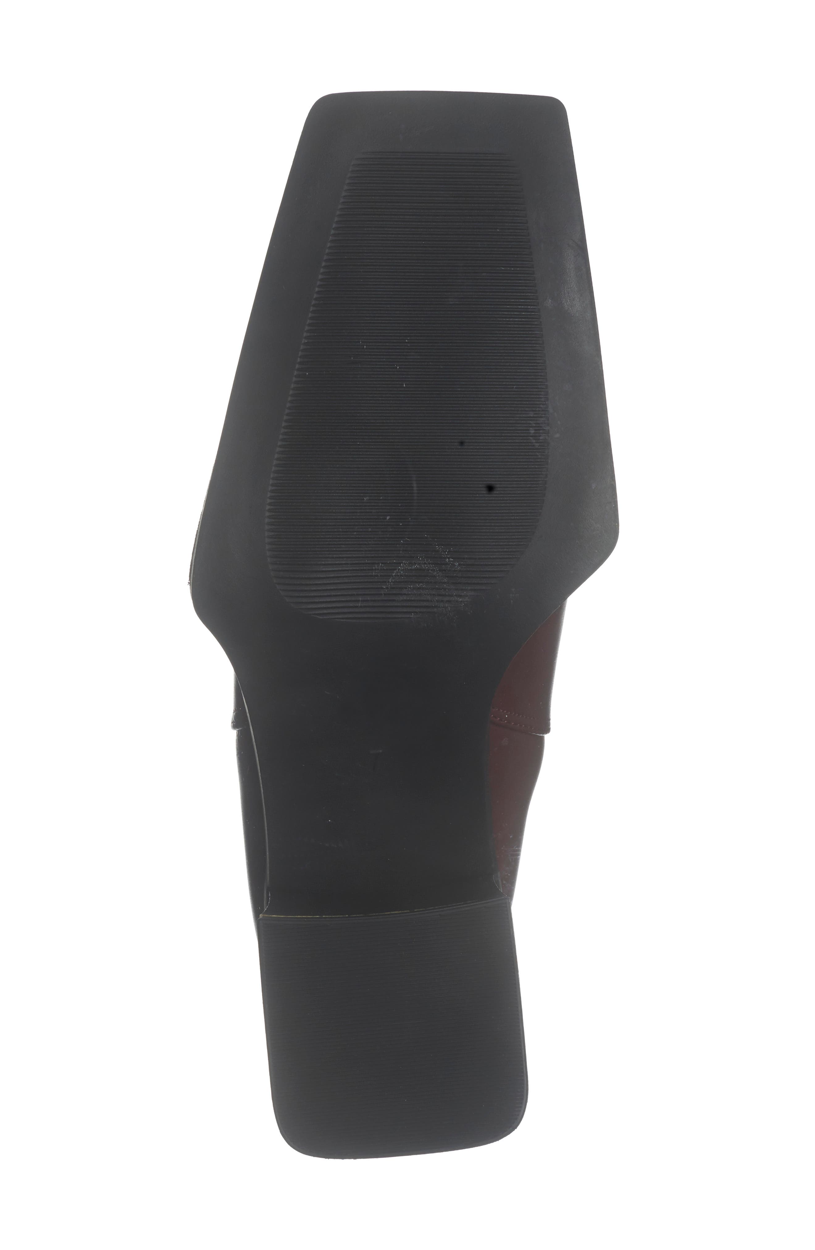 Topshop Block Heel Chelsea Boot, Alternate, color, 