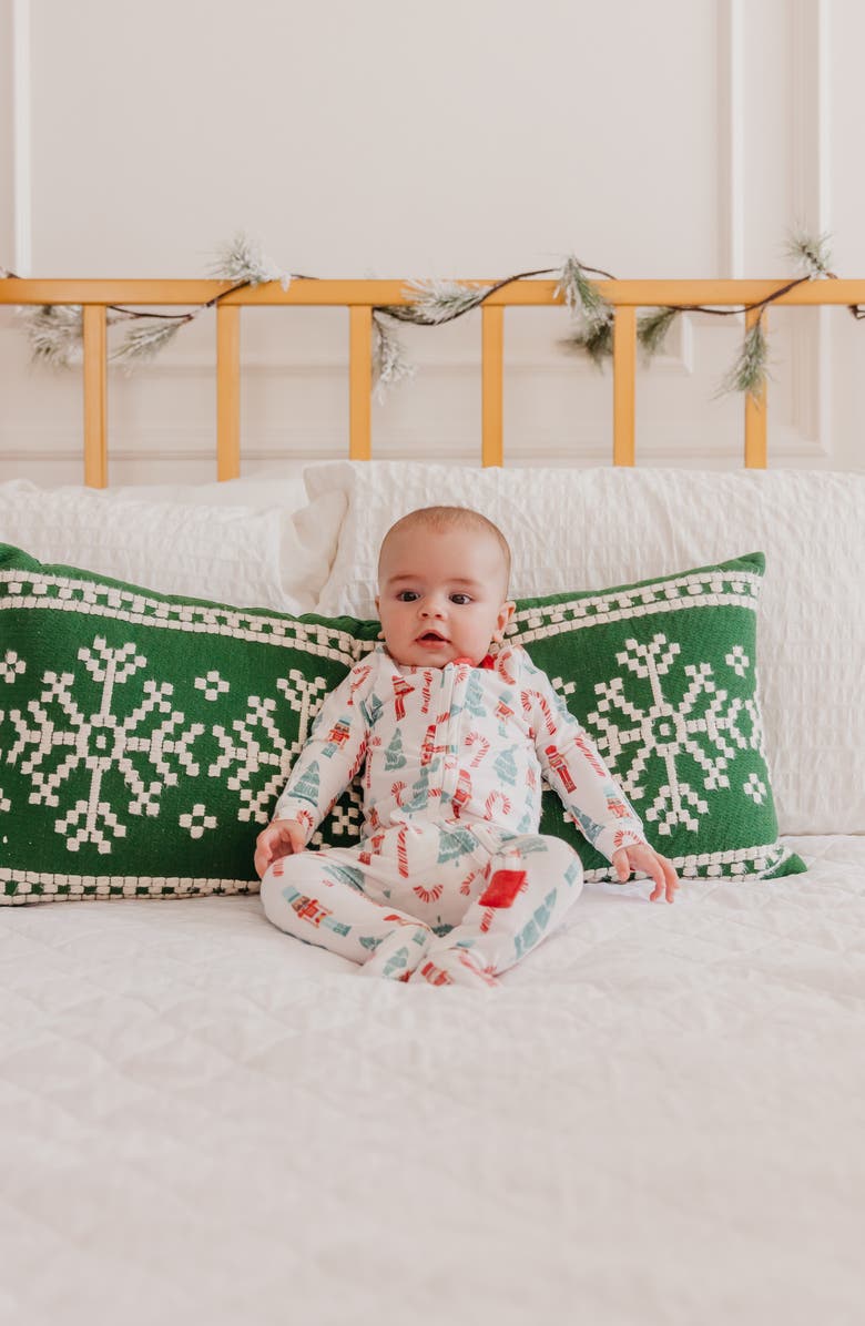 Copper Pearl Nicholoas Zip Footie, Alternate, color, Nicholas