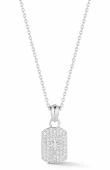 Star Tag Pendant Necklace
