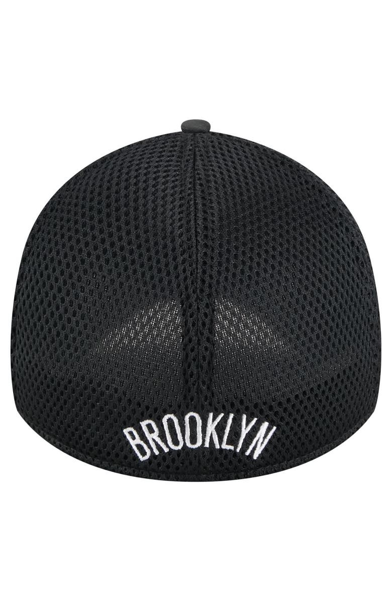 New Era Men's New Era Black Brooklyn Nets Subtle Camo 39THIRTY Flex Hat, Alternate, color, Black