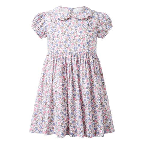 Floral Frill Front Dress