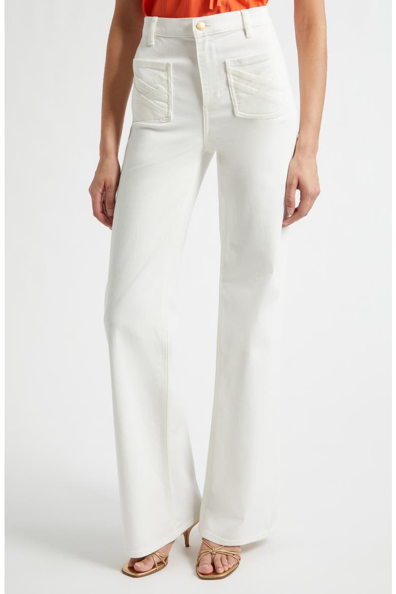 Heidi Wide Leg Pants, Main, color, WHITE
