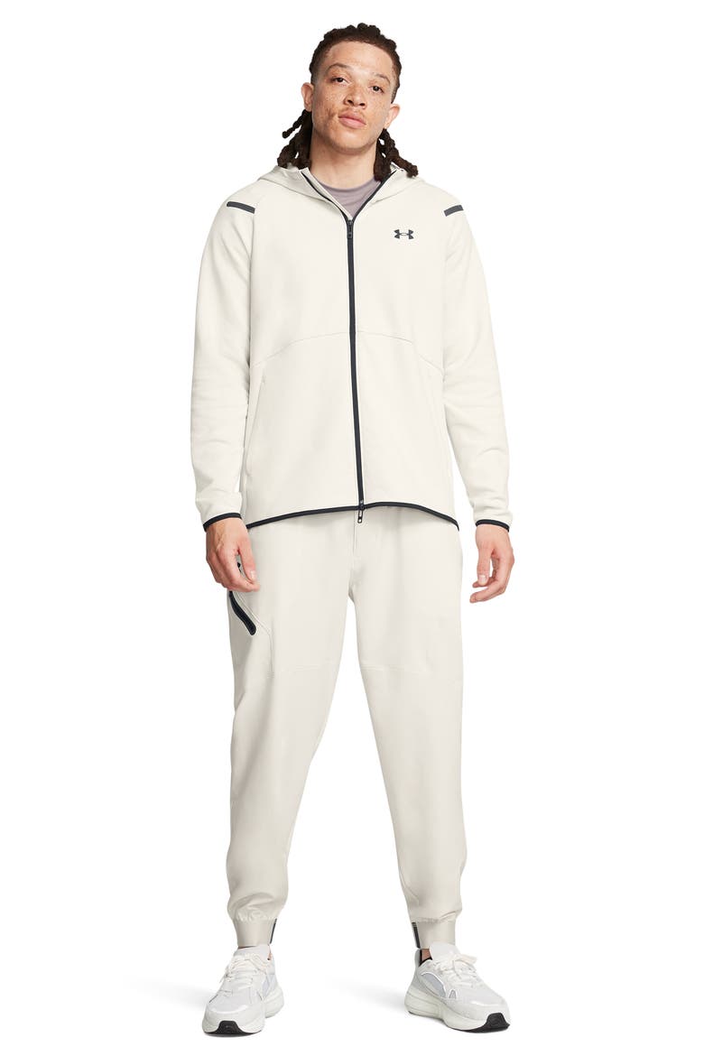 Unstoppable Fleece Zip Hoodie, Alternate, color, 110 SUMMIT WHITE