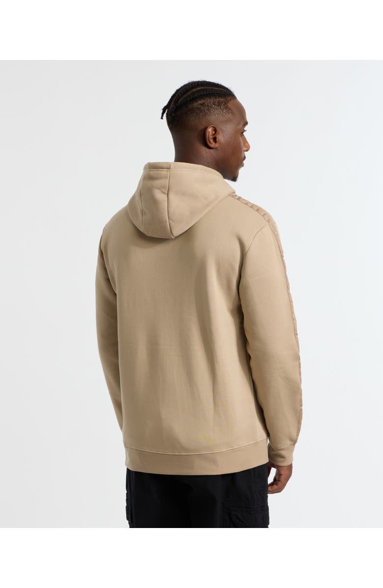 Ecko Unltd. Tonal Tape Hoodie, Alternate, color, Taupe