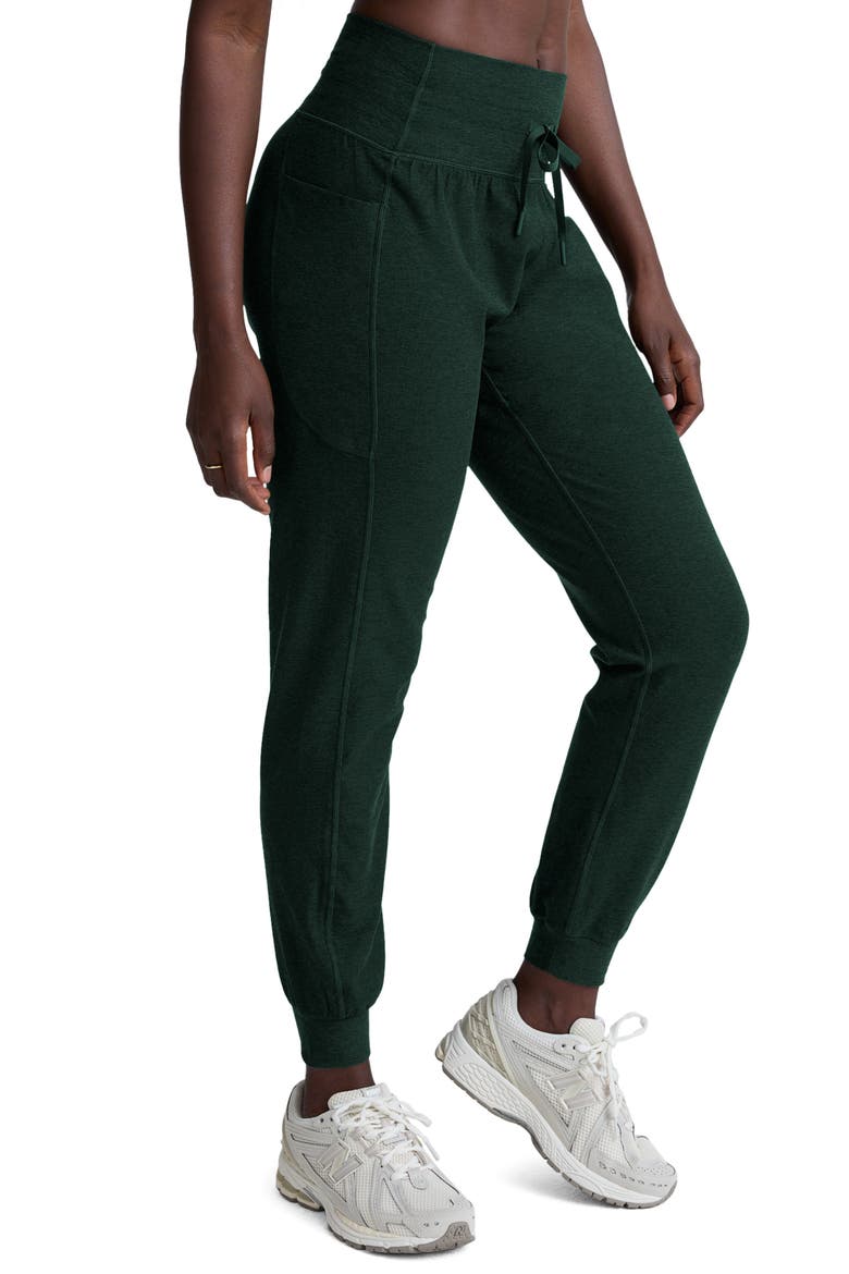 Go Pocket Space Dye Joggers, Alternate, color, DARK SPRUCE GREEN HEATHER