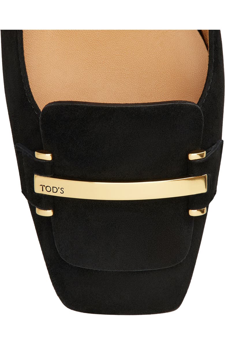 Tod's Barretta Slingback Pump (Women, Alternate, color, Nero