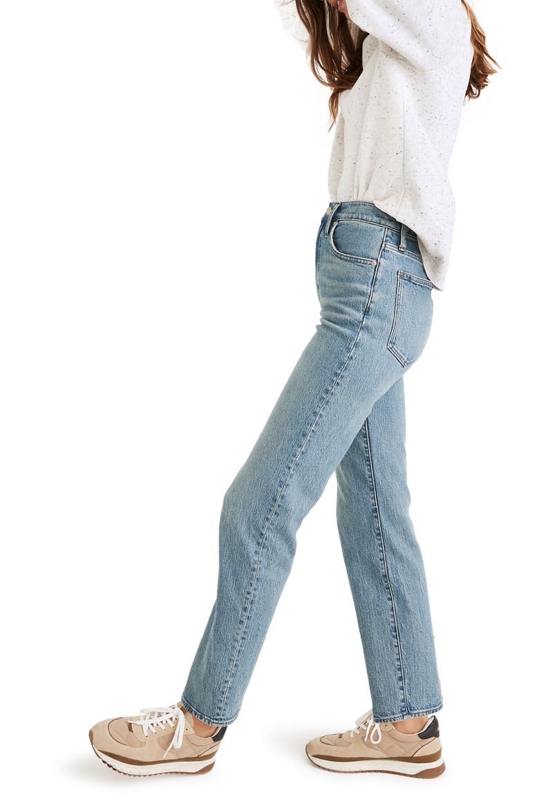 The Perfect Vintage Straight Leg Jeans, Alternate, color, HOYE WASH