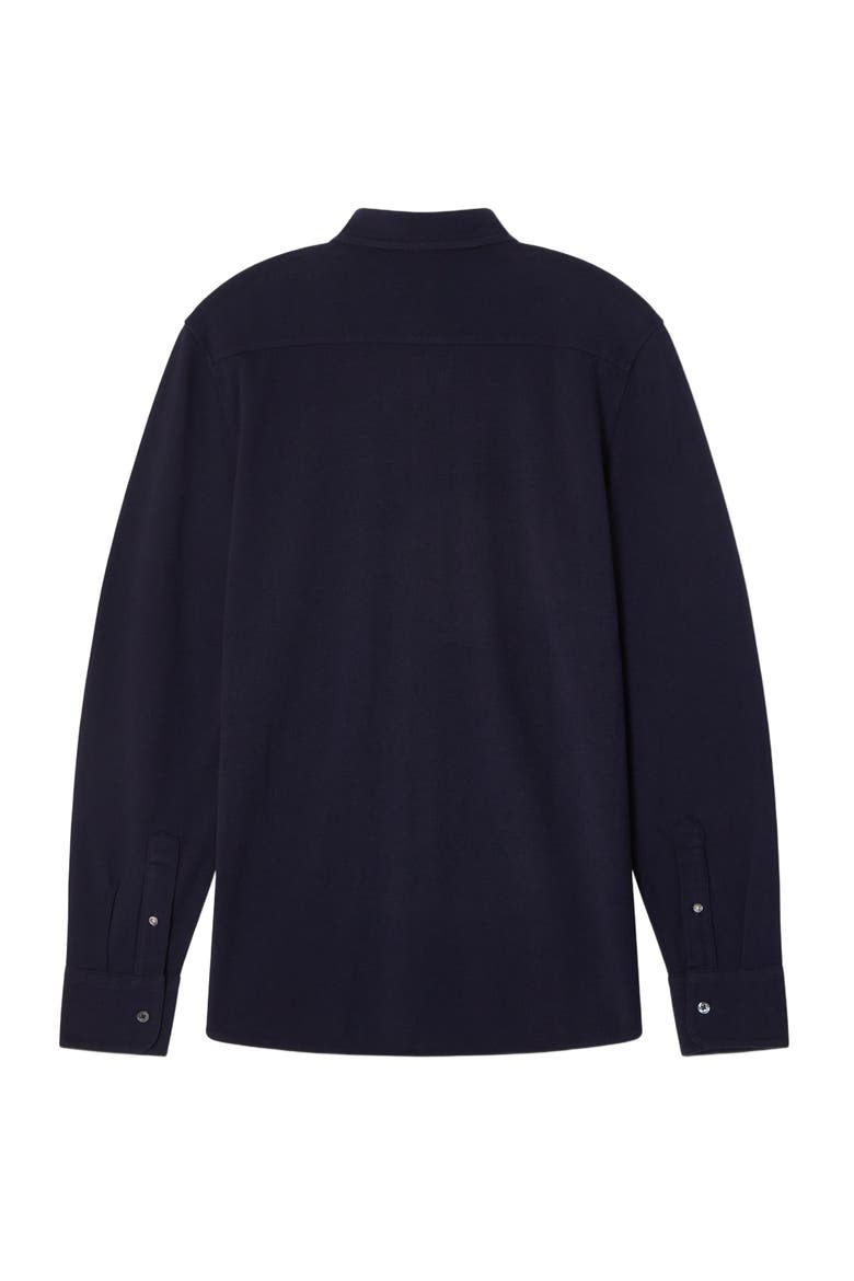Foster Long Sleeve Knit Shirt, Alternate, color, Navy