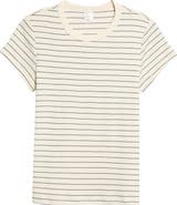 LESET Nando Stripe Cotton T-Shirt