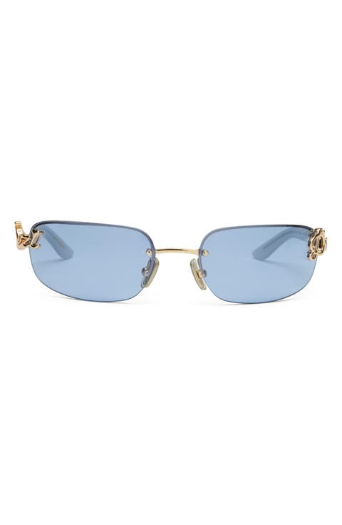 Bby Grl 65mm Oval Sunglasses