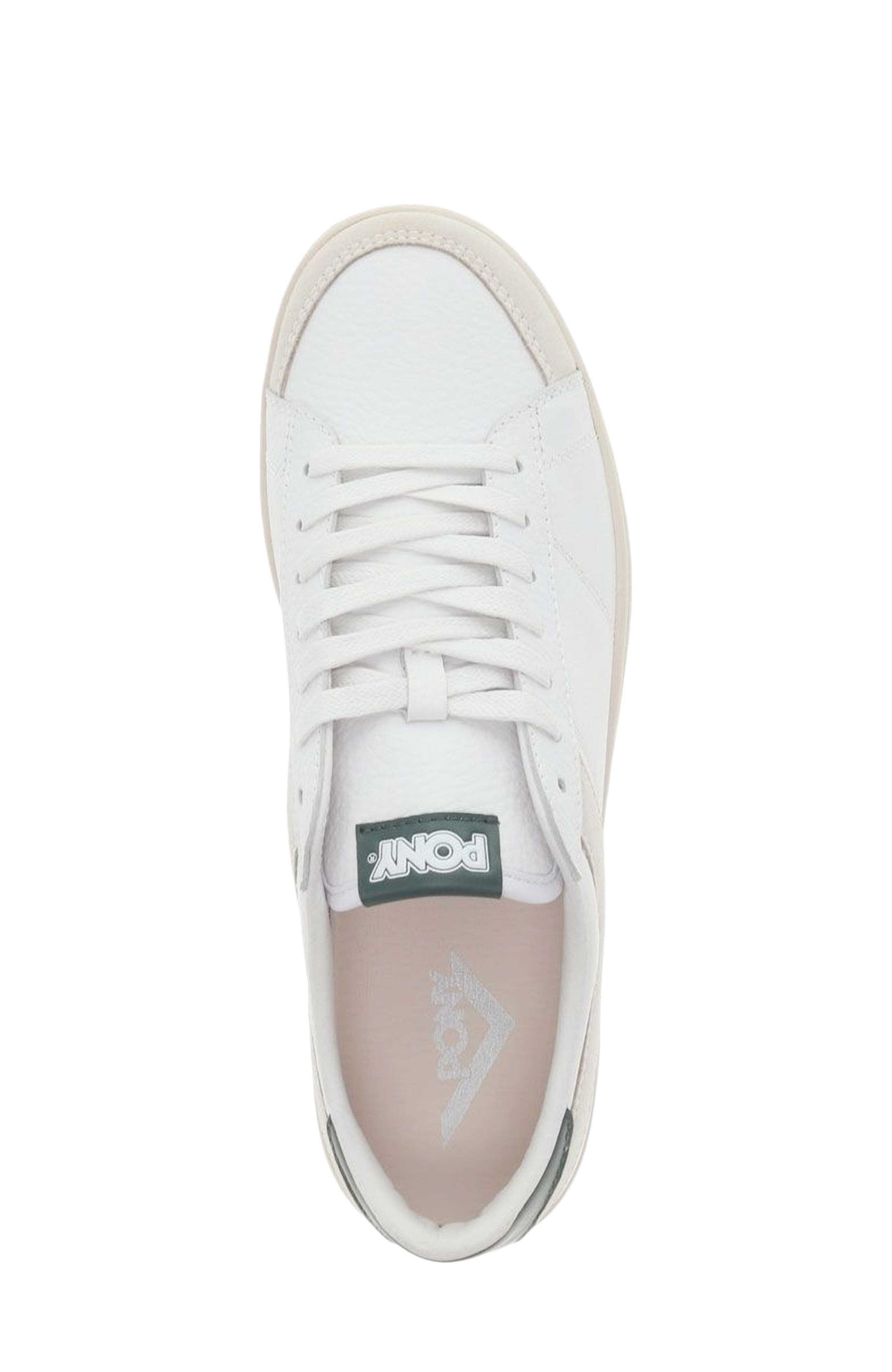 PONY M-Pro Low Lux Sneakers, Alternate, color, White/Green/Oatmeal