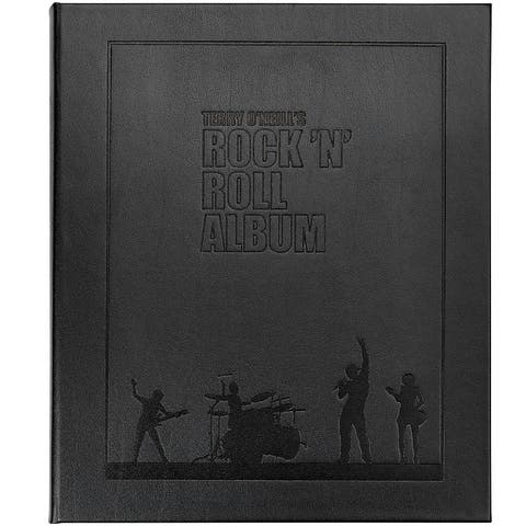 Terry O'Neill's Rock N Roll Album Leather Coffee Table Book