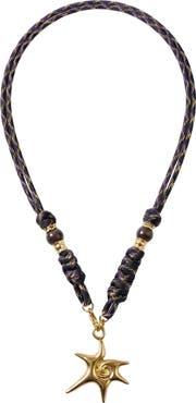 MacRae & Co. Spark Rope Pendant Necklace