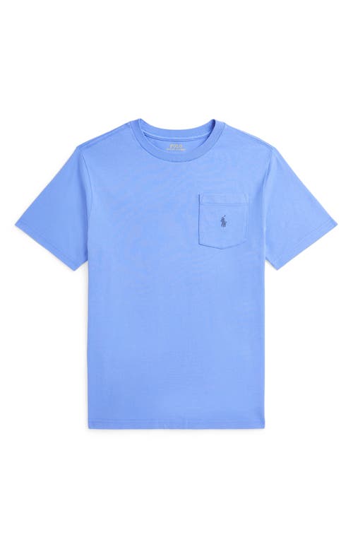 Polo Ralph Lauren Big Boys Jersey Pocket T-shirt In Blue