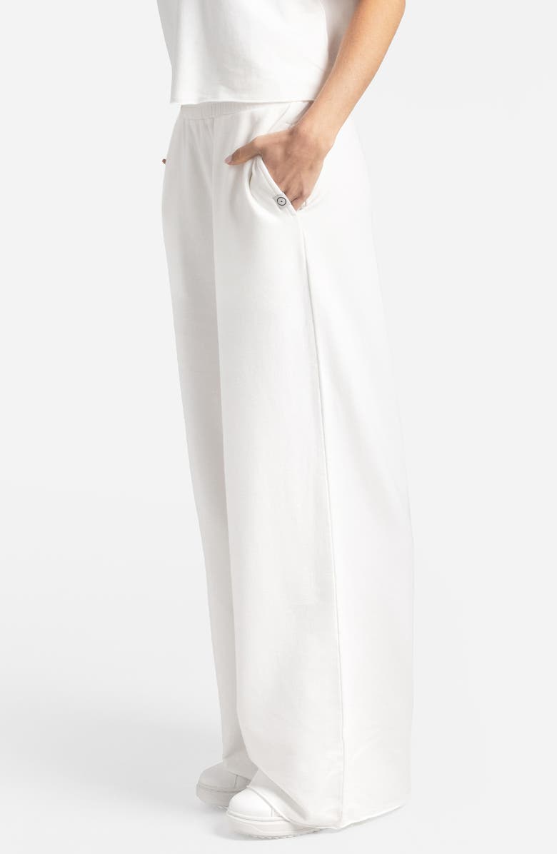 Sunday Citizen French Terry Lounge Pants, Alternate, color, Off White